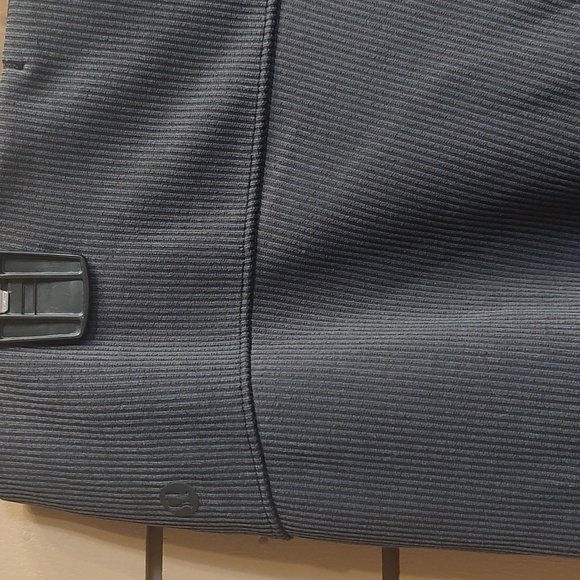 Lululemon Brushed Softstreme Ribbed Zip Flared Pant 32.5 size 14 - Picture 5 of 7